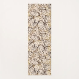 Bruine Palmen Yoga Mat