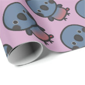 Bruine papegaai cadeaupapier (Rol Hoek)