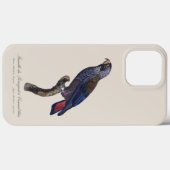 Bruine papegaai, Pionus fuscus Case-Mate iPhone Case (Achterkant (horizontaal))