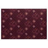 Bruine patchwork stof (Yard (91,4 cm))