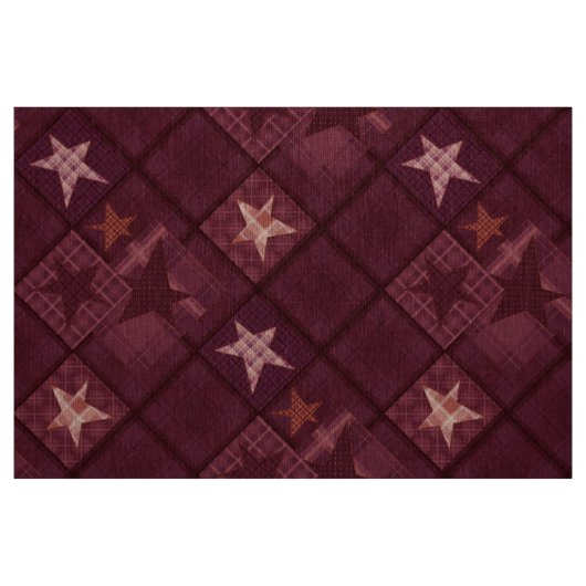 Bruine patchwork stof (Fat Quarter)