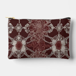 Bruine patronen AI-kunst Etui