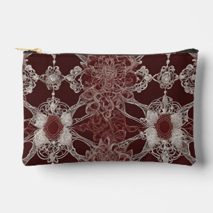 Bruine patronen AI-kunst Etui