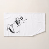 Bruine pelicaanse vogels Wildlife Harbour Bath Tow Bad Handdoek (Handdoek)