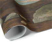 Bruine Pelican Birds of America Audubon Print Cadeaupapier (Rol Hoek)