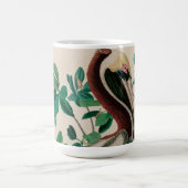 Bruine Pelican Birds of America Audubon Print Koffiemok (Center)