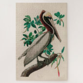 Bruine Pelican Birds of America Audubon Print Legpuzzel (Verticaal)
