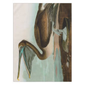 Bruine Pelican Birds of America Audubon Print Tafelkleed (Voorkant)
