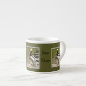 Bruine Pelican-Mok Espresso Kop (Voorkant rechts)