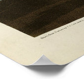 Bruine Pelican van de Amerikaanse vogels van Audub Poster (Hoek)