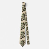 Bruine Pelican van de Amerikaanse vogels van Audub Stropdas (Voorkant)