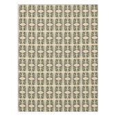 Bruine Pelican van de Amerikaanse vogels van Audub Tafelkleed (Voorkant)