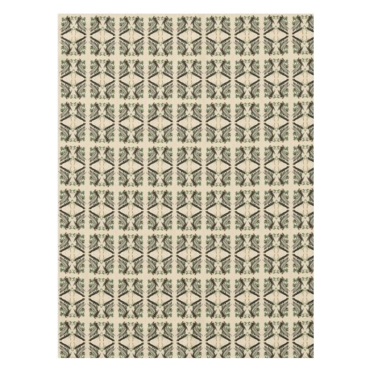 Bruine Pelican van de Amerikaanse vogels van Audub Tafelkleed (Voorkant)