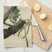 Bruine Pelican van de Amerikaanse vogels van Audub Theedoek (Quarter Fold)