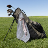 Bruine Pelikaan golfhanddoek (Groen)