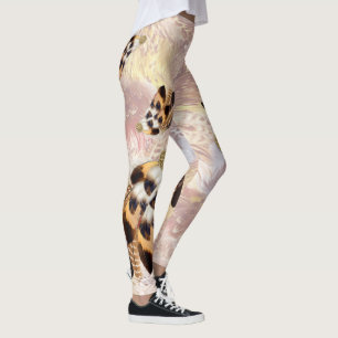 Bruine pelikaan- of havikveren leggings