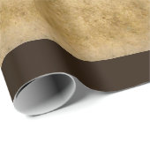  bruine perkamentwijnstokken cadeaupapier (Rol Hoek)