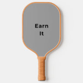 bruine pickleball-paddle pickleball paddle (Voorkant)
