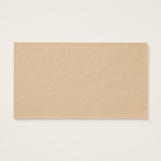  bruine polka stippen grappige snor visitekaartje (Achterkant)