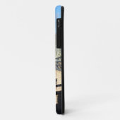 Bruine pony turquoise Lucht Case-Mate iPhone Case (Achterkant/links)