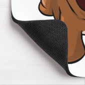 Bruine Poogle Muismat (Hoek)