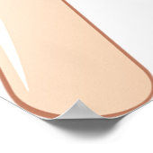 Bruine Popsikel Poster (Hoek)