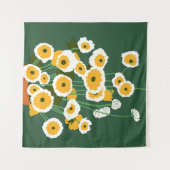 bruine pot wandkleed (Voorkant (horizontaal))