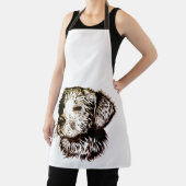 Bruine Puppy Schets Schort (Insitu)