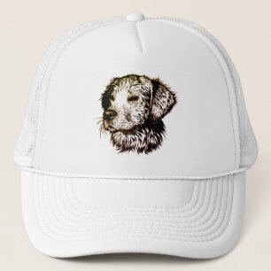Bruine Puppy Schets  Trucker Pet