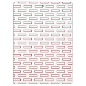 Bruine rechthoeken Naam Klembord (Achterkant)