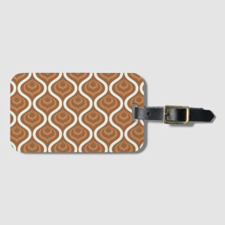 Bruine Retro Bagagelabel