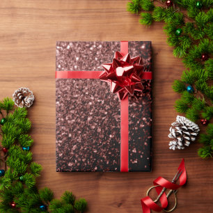 Bruine rode vlekjes cadeaupapier