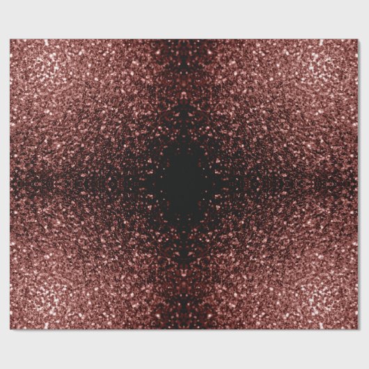 Bruine rode vlekjes cadeaupapier (Vlak)