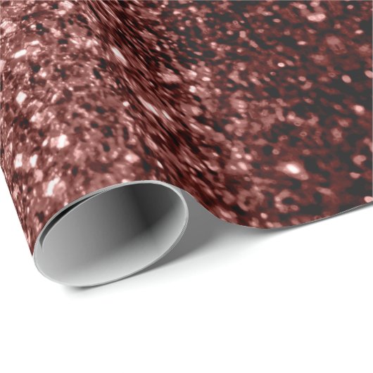 Bruine rode vlekjes cadeaupapier (Rol Hoek)