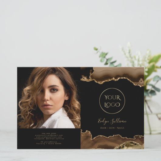 Bruine-roestbruine brochure (Staand voorkant)