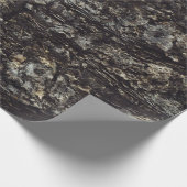 Bruine rots cadeaupapier (Hoek)