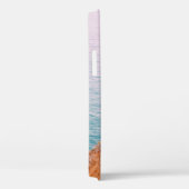 Bruine rotsberg op waterlichaam Case-Mate iPhone case (Achterkant / Rechts)