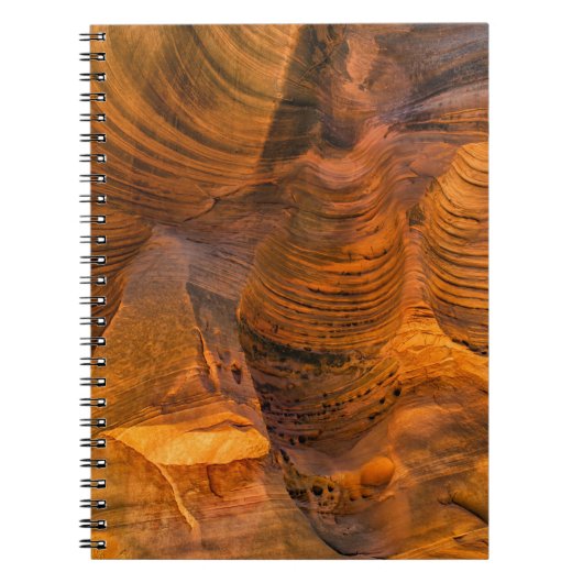 Bruine rotsformatie notitieboek (Voorkant)