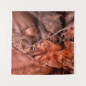 Bruine rotsformaties wandkleed (Voorkant (horizontaal))