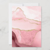 bruine roze en goudbruine bruinkool kaart (Achterkant)