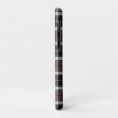 Bruine ruit Case-Mate iPhone case (Achterkant/links)