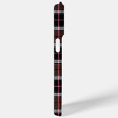 Bruine ruit Case-Mate iPhone case (Achterkant / Rechts)