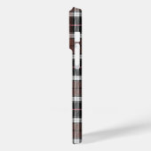 Bruine ruit iPhone / iPad hoes (Achterkant / Links)