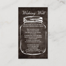 Bruine rustieke metselaarpot wenskaarten