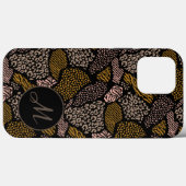 Bruine Safari Dierenprint Case-Mate iPhone Case (Achterkant (horizontaal))