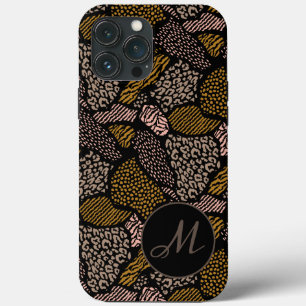 Bruine Safari Dierenprint Case-Mate iPhone Case