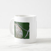 Bruine schaap met vangst van de dag koffiemok (Voorkant links)