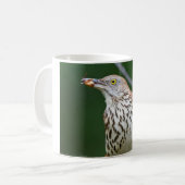 Bruine schaap met vangst van de dag koffiemok (Voorkant links)