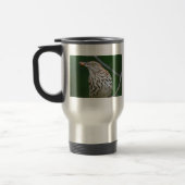 Bruine schaap met vangst van de dag reisbeker (Links)