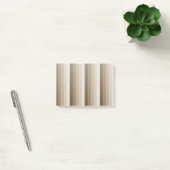 Bruine schaduwstrepen post-it® notes (Kantoor)